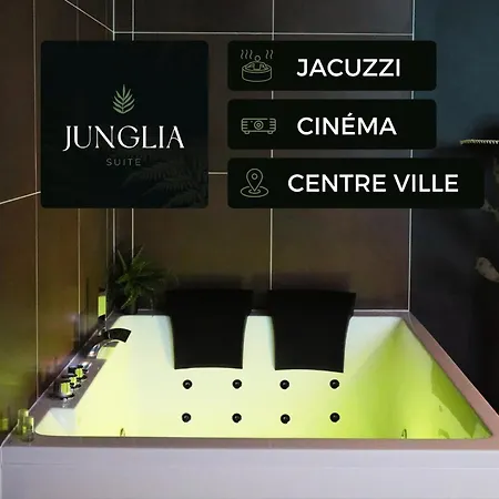 Junglia Suite - Spa & Cine Bourg-en-Bresse Exterior photo